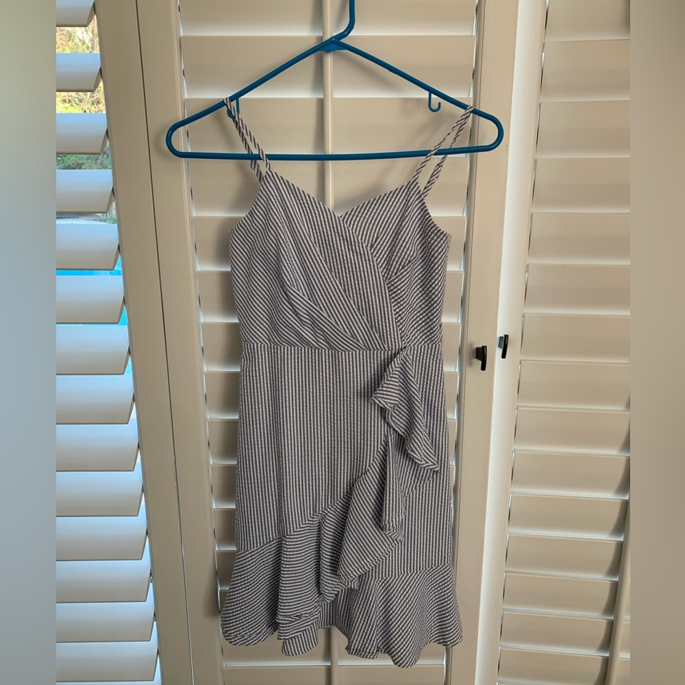 Rare Editions Blue Sailor Dress